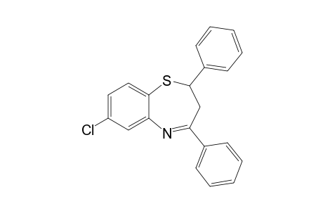 7-Chloro-2,4-Diphenyl-2,3-dihydro-1,5-benzothiazepine