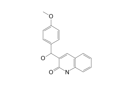 3-(ALPHA-HYDROXY-4-METHOXYBENZYL)-2-(1H)-QUINOLINONE