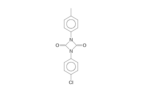 1-(4-Chlorophenyl)-3-(4-methylphenyl)-1,3-diazetidine-2,4-dione