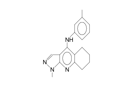 1-Methyl-4-(3-tolyl)-5,6,7,8-tetrahydro-1H-pyrazolo(3,4-B)quinoline