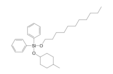 Silane, diphenyl(cis-4-methylcyclohexyloxy)undecyloxy-