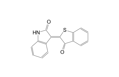 (3Z)-3-(3-oxo-1-benzothien-2(3H)-ylidene)-1,3-dihydro-2H-indol-2-one