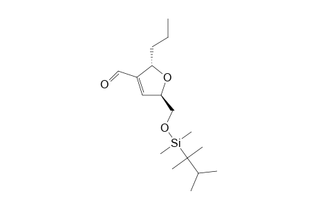 (2R,5S)-2-PROPYL-5-[[[DIMETHYL-(1,1,2-TRIMETHYLPROPYL)-SILYL]-OXY]-METHYL]-2,5-DIHYDROFURAN-3-CARBALDEHYDE