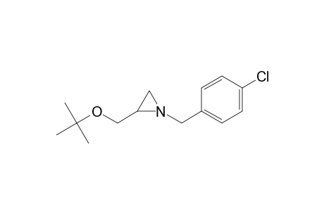 2-(tert-Butoxymethyl)-1-[(4-chlorophenyl)methyl]aziridine