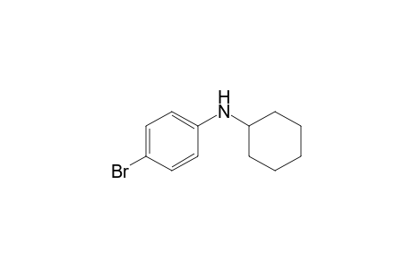 Benzenamine, 4-bromo-N-cyclohexyl-