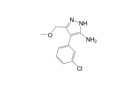 4-(3-Chlorophenyl)-3-(methoxymethyl)-1H-pyrazol-5-amine