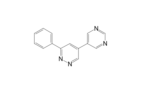 3-Phenyl-5-(5-pyrimidinyl)pyridazine