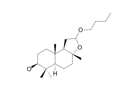 12-N-BUTOXY-3-BETA-HYDROXYAMBrOXIDE