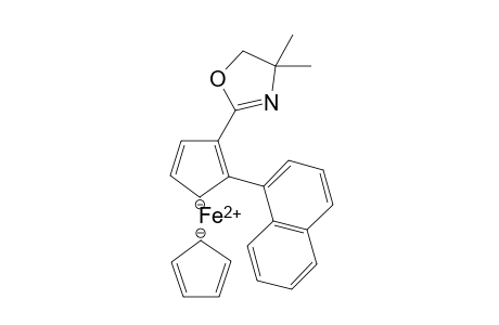 1-(4,5-Dihydro-4,4-dimethyl-2-oxazolyl)-2-(1-naphthyl)ferrocene