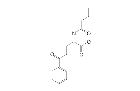 2-BUTYRAMIDO-5-PHENYL-5-OXOPENTANOIC-ACID