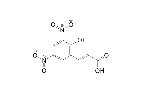 (2E)-3-(2-Hydroxy-3,5-dinitrophenyl)prop-2-enoic acid