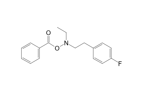 O-Benzoyl-N-ethyl-N-(4-fluorophenethyl)hydroxylamine