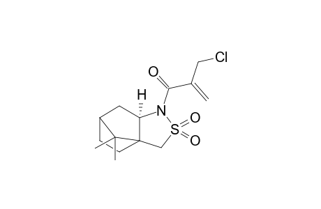 2-Chloromethyl-1-((5R)-10,10-dimethyl-3,3-dioxo-3.lamda.(6)-thia-4-azatricyclo[5.2.1.0(1,5)]dec-4-yl)prop-2-en-1-one
