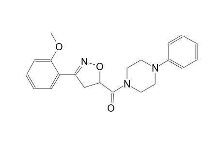 piperazine, 1-[[4,5-dihydro-3-(2-methoxyphenyl)-5-isoxazolyl]carbonyl]-4-phenyl-