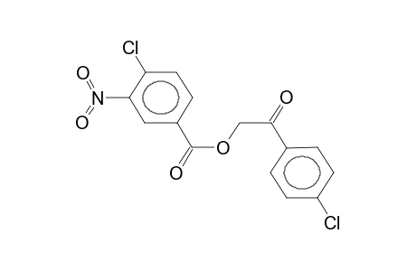 4-chlorobenzoylmethyl 4-chloro-3-nitrobenzoate