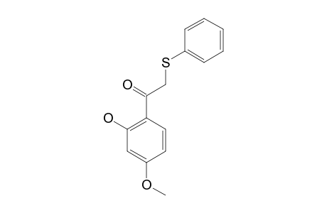 2'-HYDROXY-4'-METHOXY-2-(PHENYLTHIO)-ACETOPHENONE
