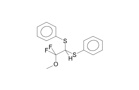 1,1-DIFLUORO-1-METHOXY-2,2-BIS(PHENYLTHIO)ETHANE