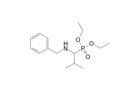 Phosphonic acid, [2-methyl-1-[(phenylmethyl)amino]propyl]-, diethyl ester