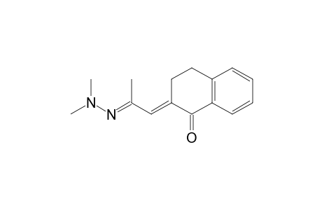 1(2H)-Naphthalenone, 2-[2-(dimethylhydrazono)propylidene]-3,4-dihydro-