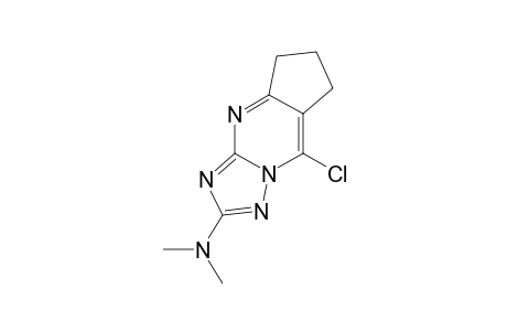 5-CHLORO-2-DIMETHYLAMINO-CYCLOPENTA-[D]-[1,2,4]-TRIAZOLO-[1,5-A]-PYRIMIDINE