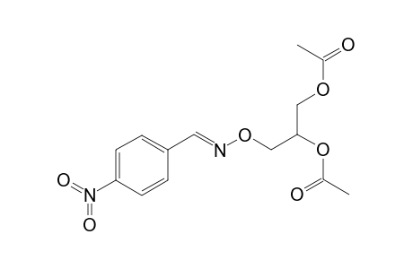 DL-glyceraldehyde-peracetyl-p-nitrobenzyloxime