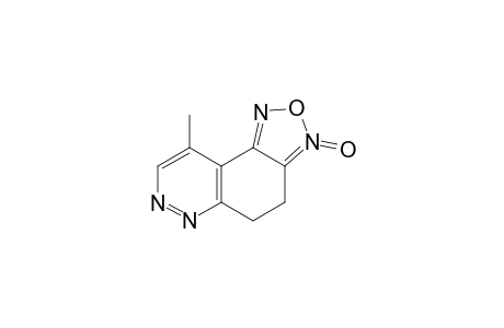 9-methyl-3-oxido-4,5-dihydropyridazino[4,3-e][2,1,3]benzoxadiazol-3-ium