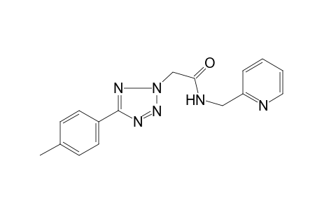 2-[5-(4-methylphenyl)-1,2,3,4-tetrazol-2-yl]-N-(pyridin-2-ylmethyl)ethanamide
