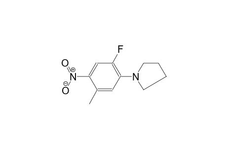 pyrrolidine, 1-(2-fluoro-5-methyl-4-nitrophenyl)-
