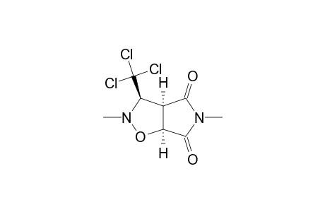 (3R)-3-(TRICHLOROMETHYL)-DIHYDRO-2,5-DIMETHYL-2H-PYRROLO-[3,4-D]-ISOXAZOLE-4,6(5H,6A-H)-DIONE