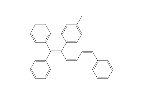 Benzene, 1-[1-(diphenylmethylene)-5-phenyl-2,4-pentadienyl]-4-methyl-