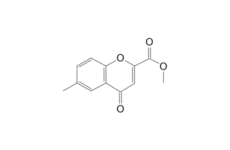 6-Methyl-4-chromone-2-carboxylic acid, methyl ester