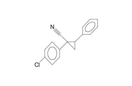 1-(4-Chloro-phenyl)-1-cyano-2-phenyl-cyclopropane