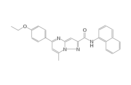 5-(4-ethoxyphenyl)-7-methyl-N-(1-naphthyl)pyrazolo[1,5-a]pyrimidine-2-carboxamide