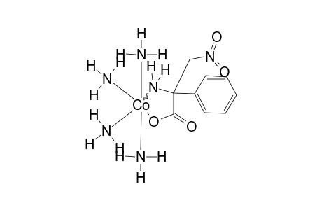 (2-AMINO-2-PHENYL-3-NITROPROPANOATO-N2,O)-TETRAAMINECOBALT(III)