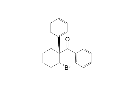 ((1S,2R)-2-bromo-1-phenylcyclohexyl)(phenyl)methanone