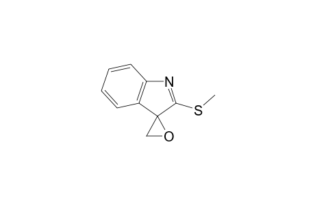 Spiro[3H-indole-3,2'-oxirane], 2-(methylthio)-