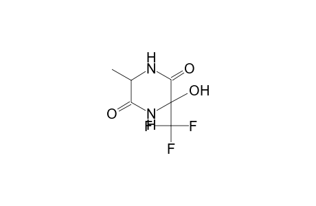 3-Hydroxy-6-methyl-3-(trifluoromethyl)piperazine-2,5-dione