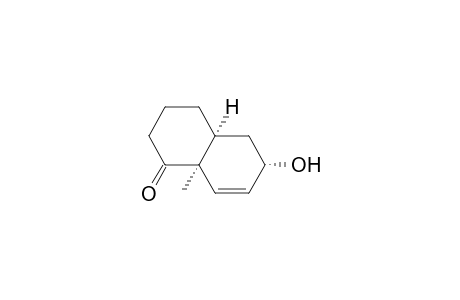 1(2H)-Naphthalenone, 3,4,4a,5,6,8a-hexahydro-6-hydroxy-8a-methyl-, (4a.alpha.,6.alpha.,8a.alpha.)-(.+-.)-