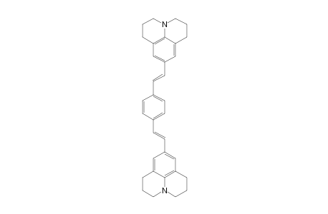 1H,5H-benzo[ij]quinolizine, 9,9'-[1,4-phenylenedi-2,1-ethenediyl]bis[2,3,6,7-tetrahydro-