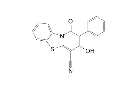 3-Hydroxy-1-oxo-2-phenyl-1H-benzo[4,5]thiazolo[3,2-a]pyridine-4-carbonitrile