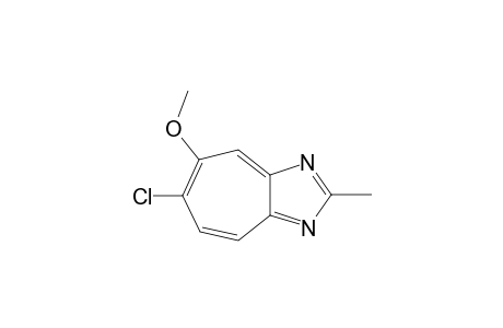 2-METHYL-5-METHOXY-6-CHLORO-1,3-DIAZAZULENE