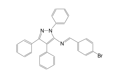 N-[(E)-(4-bromophenyl)methylidene]-1,3,4-triphenyl-1H-pyrazol-5-amine
