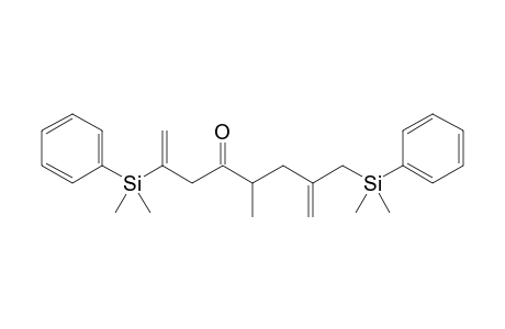 2-(Dimethylphenylsilyl)-7-[(dimethylphenylsilyl)methyl]-5-methylocta-1,7-dien-4-one