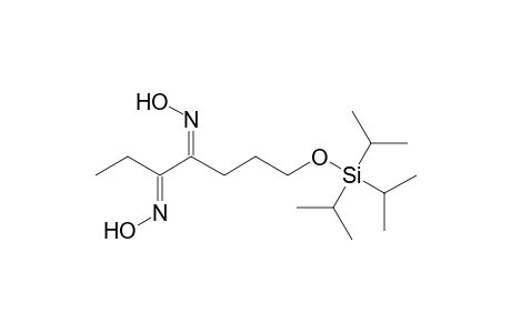 7-[(Triisopropyl)silanyloxy]heptane-3,4-dione - dioxime