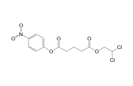 Glutaric acid, 2,2-dichloroethyl 4-nitrophenyl ester