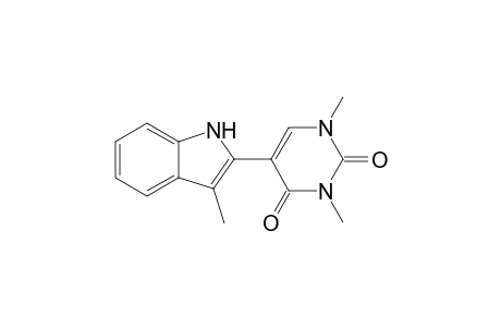 1,3-Dimethyl-5-(3-methyl-1H-indol-2-yl)-2,4(1H,3H)-pyrimidinedione