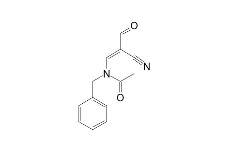 3-(N-ACETYL-N-BENZYLAMINO)-2-FORMYLPROP-2-ENENITRILE