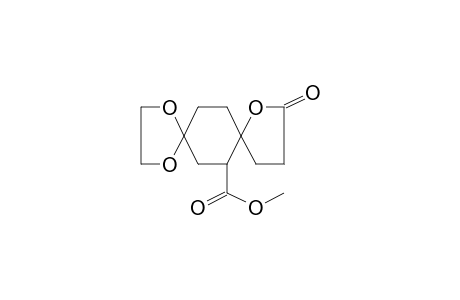 3-keto-4,9,12-trioxadispiro[4.2.4^{8}.2^{5}]tetradecane-14-carboxylic acid methyl ester