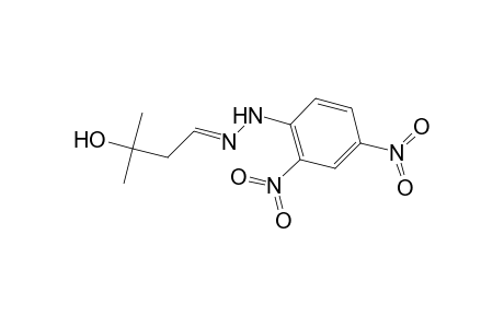 Butanal, 3-hydroxy-3-methyl-, (2,4-dinitrophenyl)hydrazone