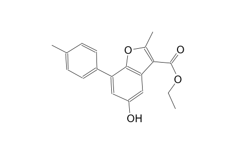 ethyl 5-hydroxy-2-methyl-7-(4-methylphenyl)-1-benzofuran-3-carboxylate